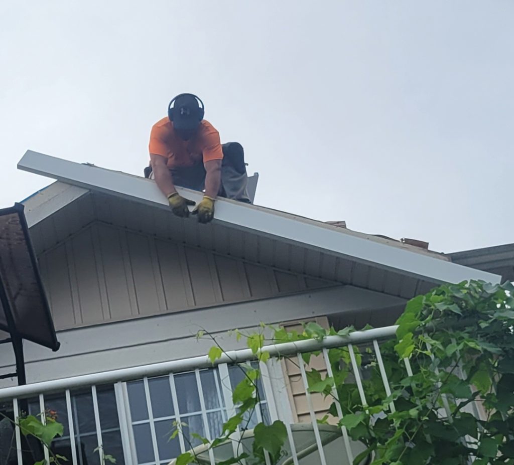 Roofing fascia installation